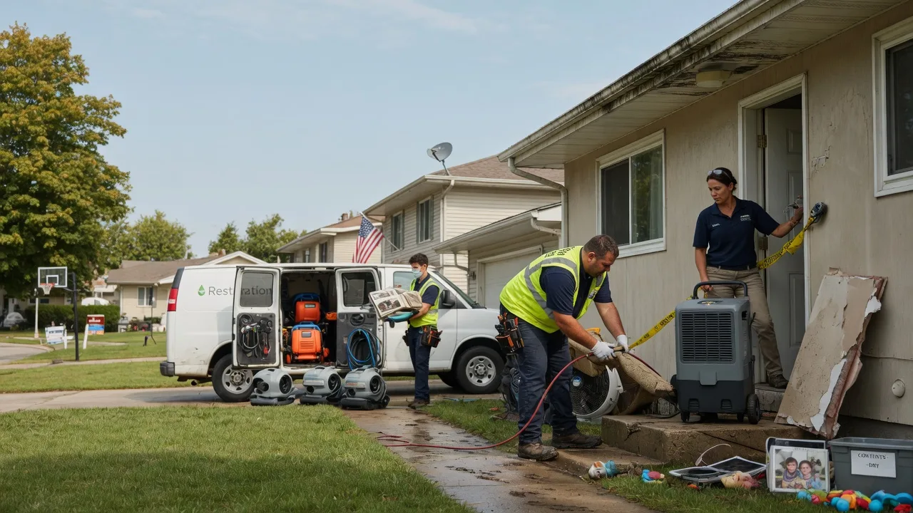 Water Damage Restoration in Mecosta, MI near me